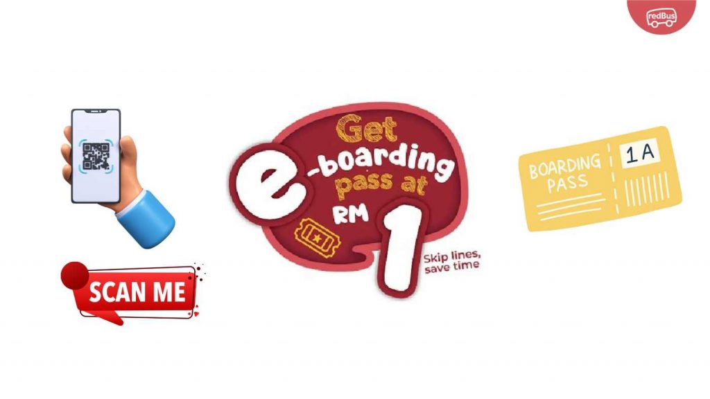 Skip the Line and Use QR code Boarding Pass at Bus Terminals Malaysia