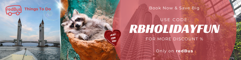 redBus coupon code RBHOLIDAYFUN