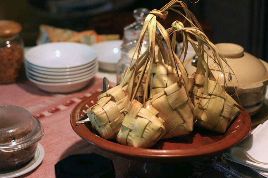Eid/Raya food (Ketupat)