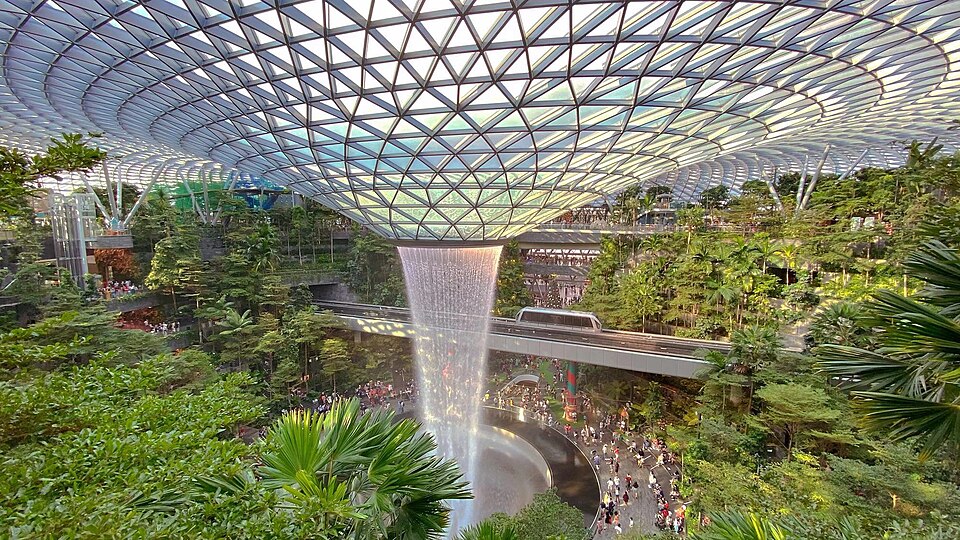 Jewel Rain Vortex, Changi Airport