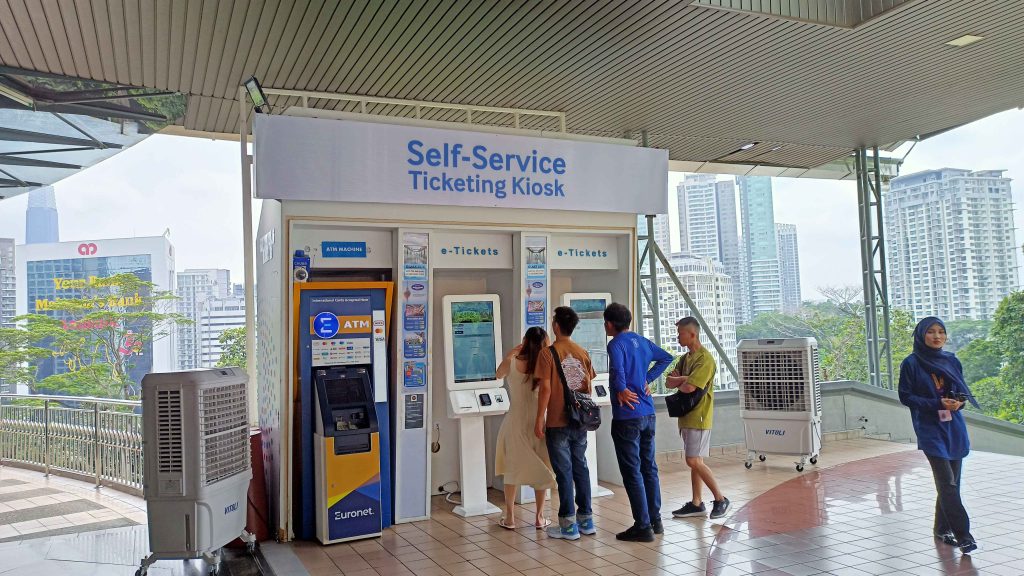 Ticketing Kiosk for KL Tower (Menara Kuala Lumpur)