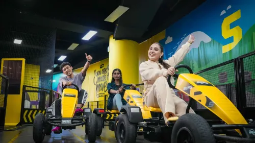 pedal car track at superpark malaysia
