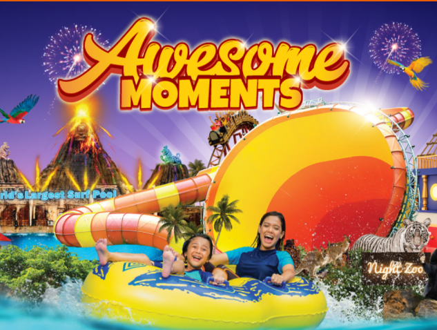 Sunway lagoon theme park