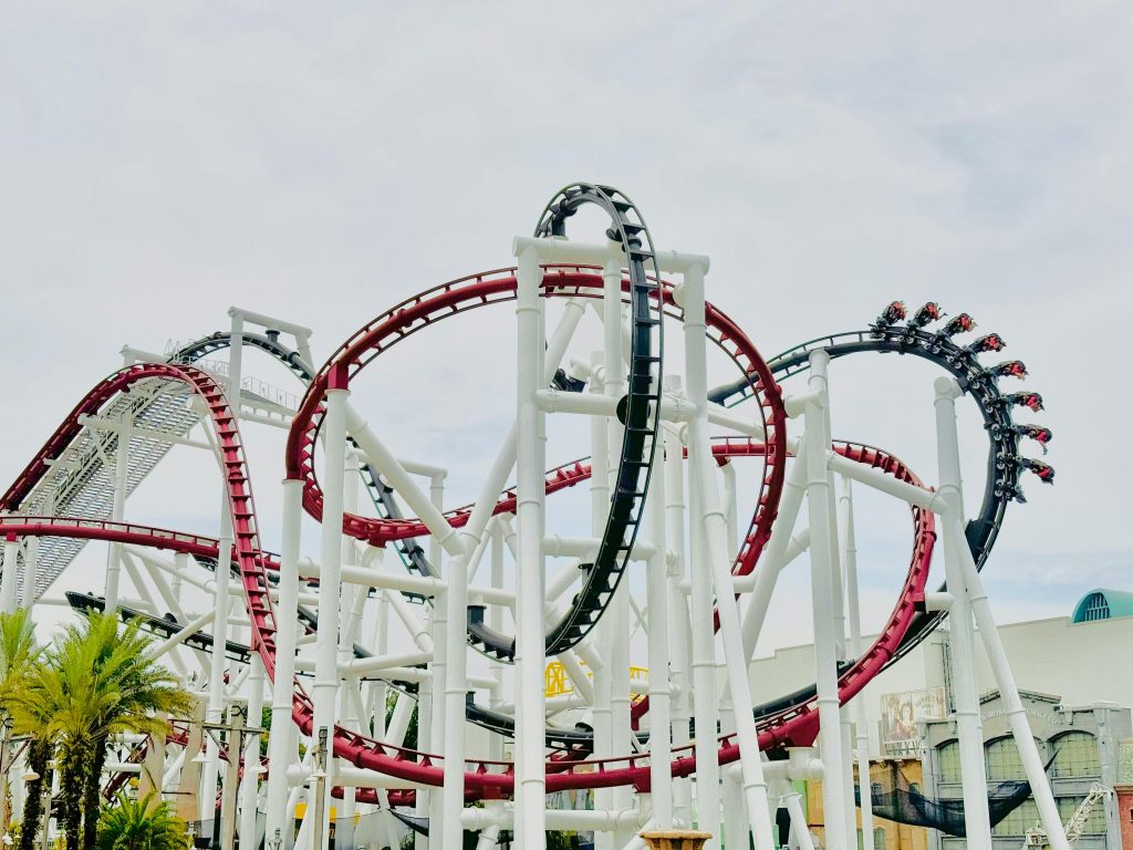 Cylon VS Human Roller Coaster, Universal Studios Singapore