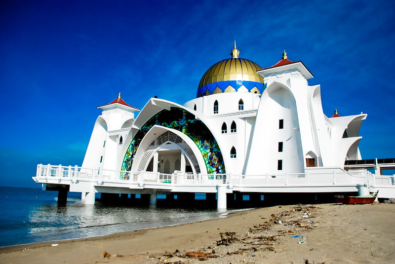 Melaka Straits Mosque (Masjid Selat Melaka)