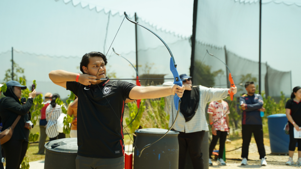 Archery at Discovery Park Gamuda Cove