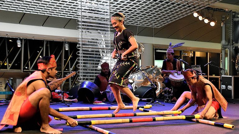 Sabah Bamboo Dance