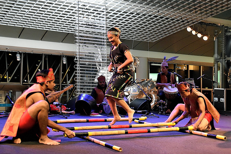Sabah Bamboo Dance