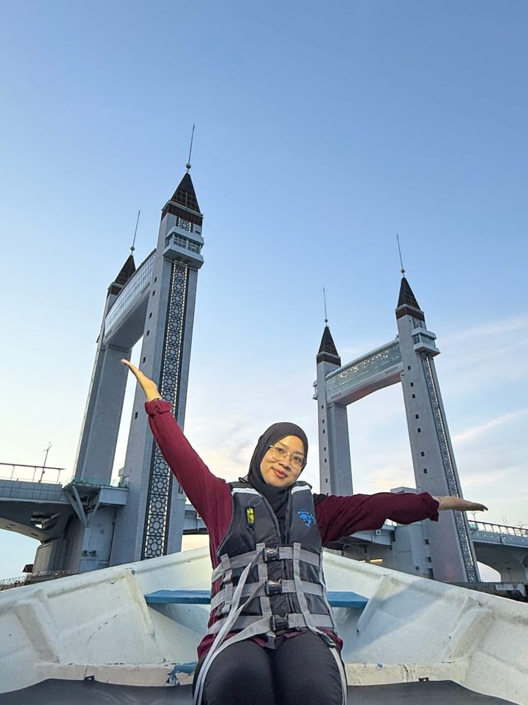 Terengganu Drawbridge from River Cruise