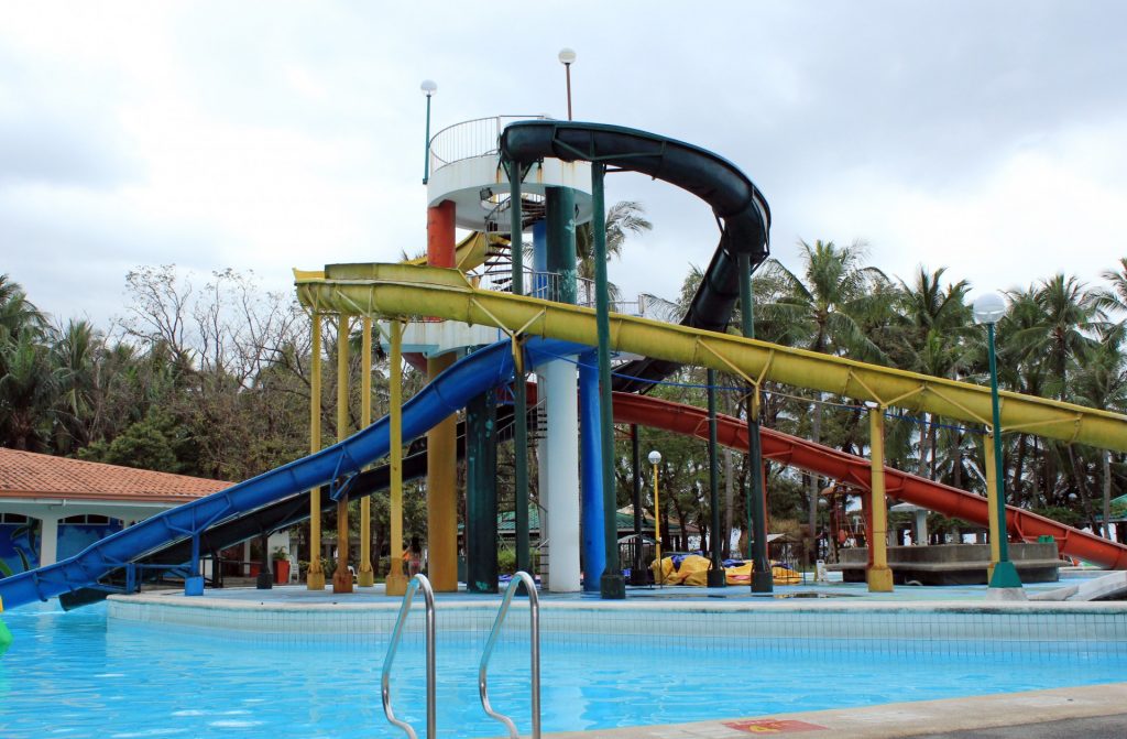 waterpark slide