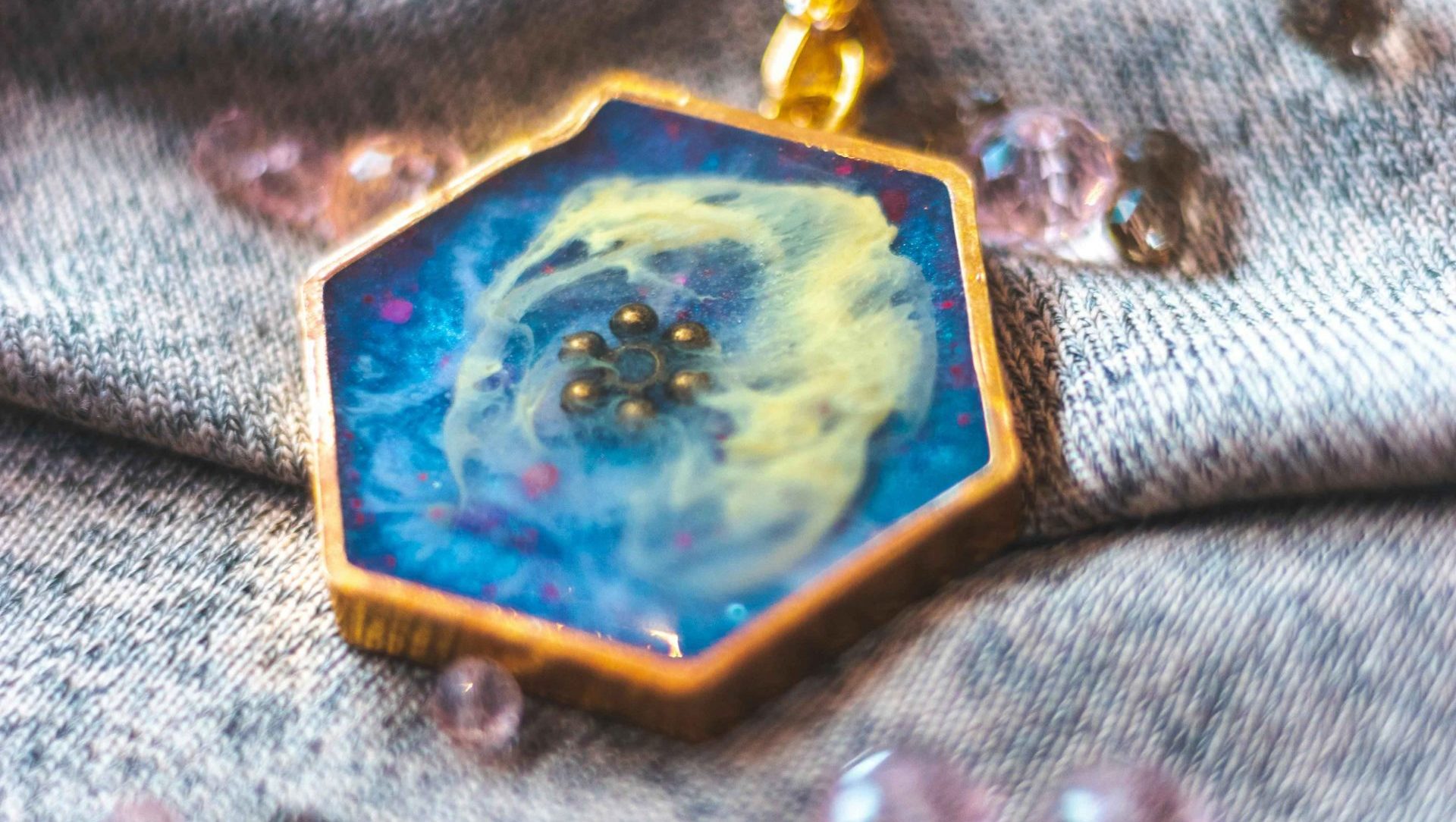 Resin Art Keychain