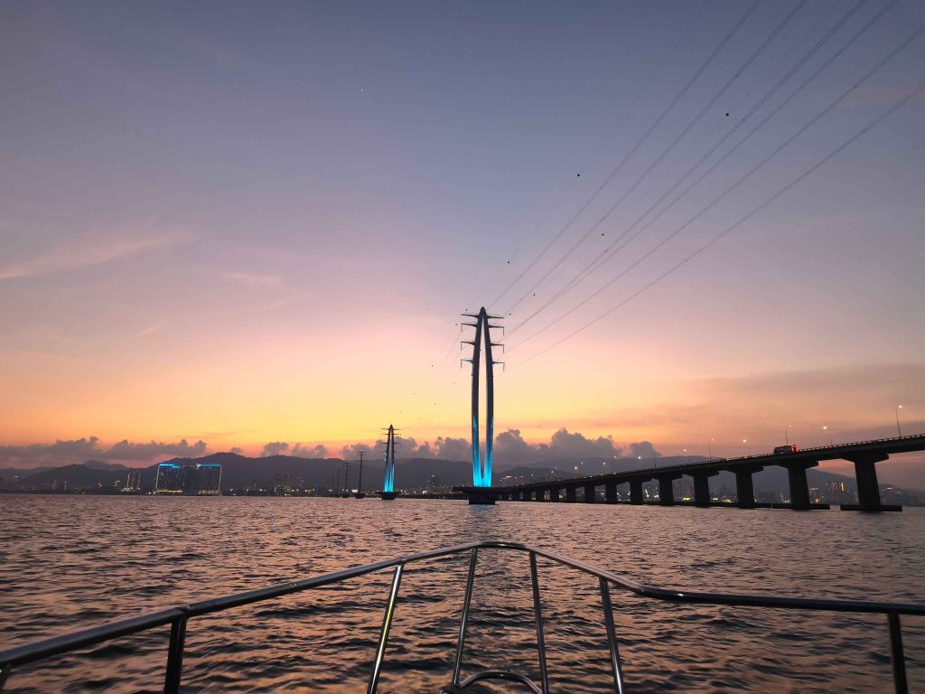 Sunset Views during Forest Island Sea Tour