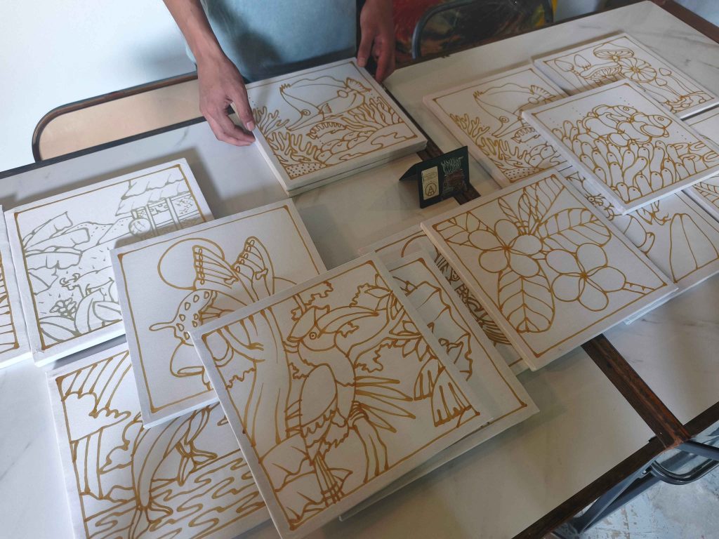 Batik Design at Rumah MawArt Langkawi