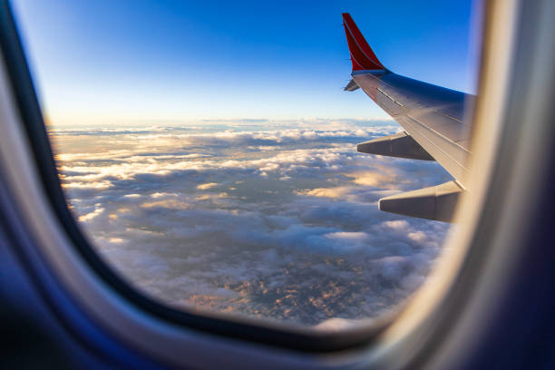Plane Window View