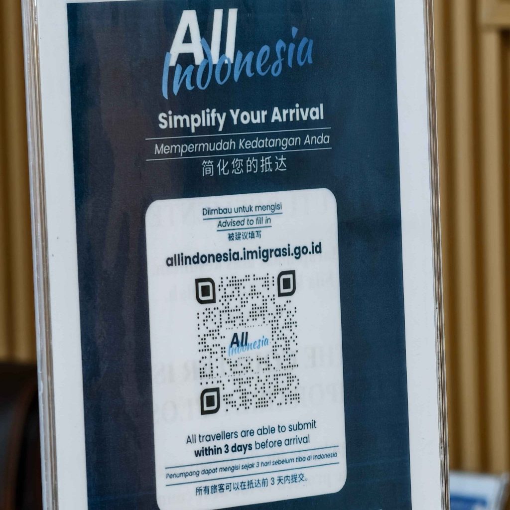 All Indonesia Arrival Card